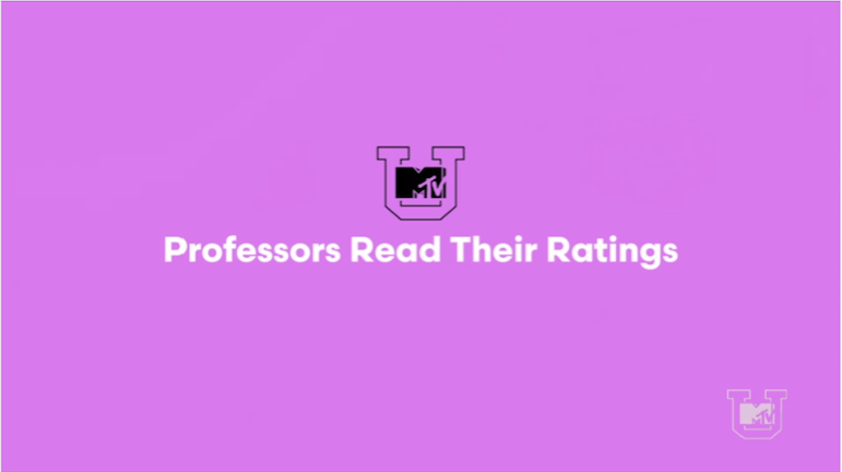 Professors Read Bad Reviews